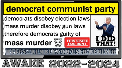 democrats are GUILTY of mass murder