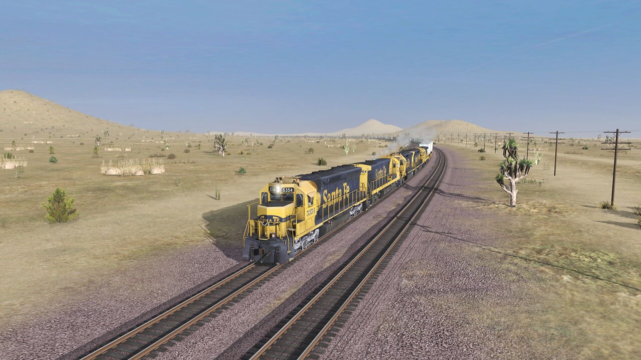 Trainz 2019: Railfanning in Mojave Sub Division