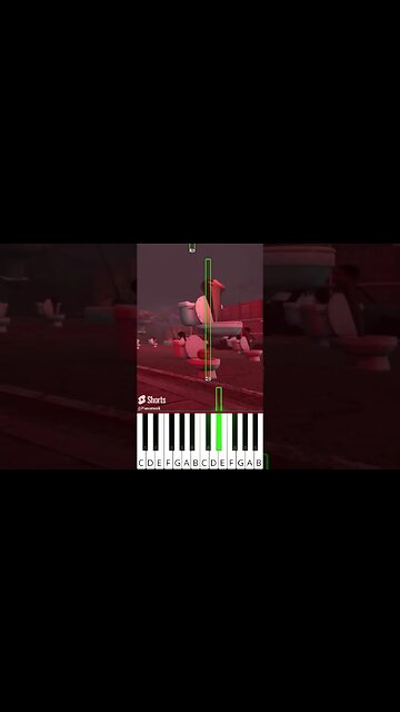 skibidi toilet 41 (DaFuq!?Boom!) - Octave Piano Tutorial