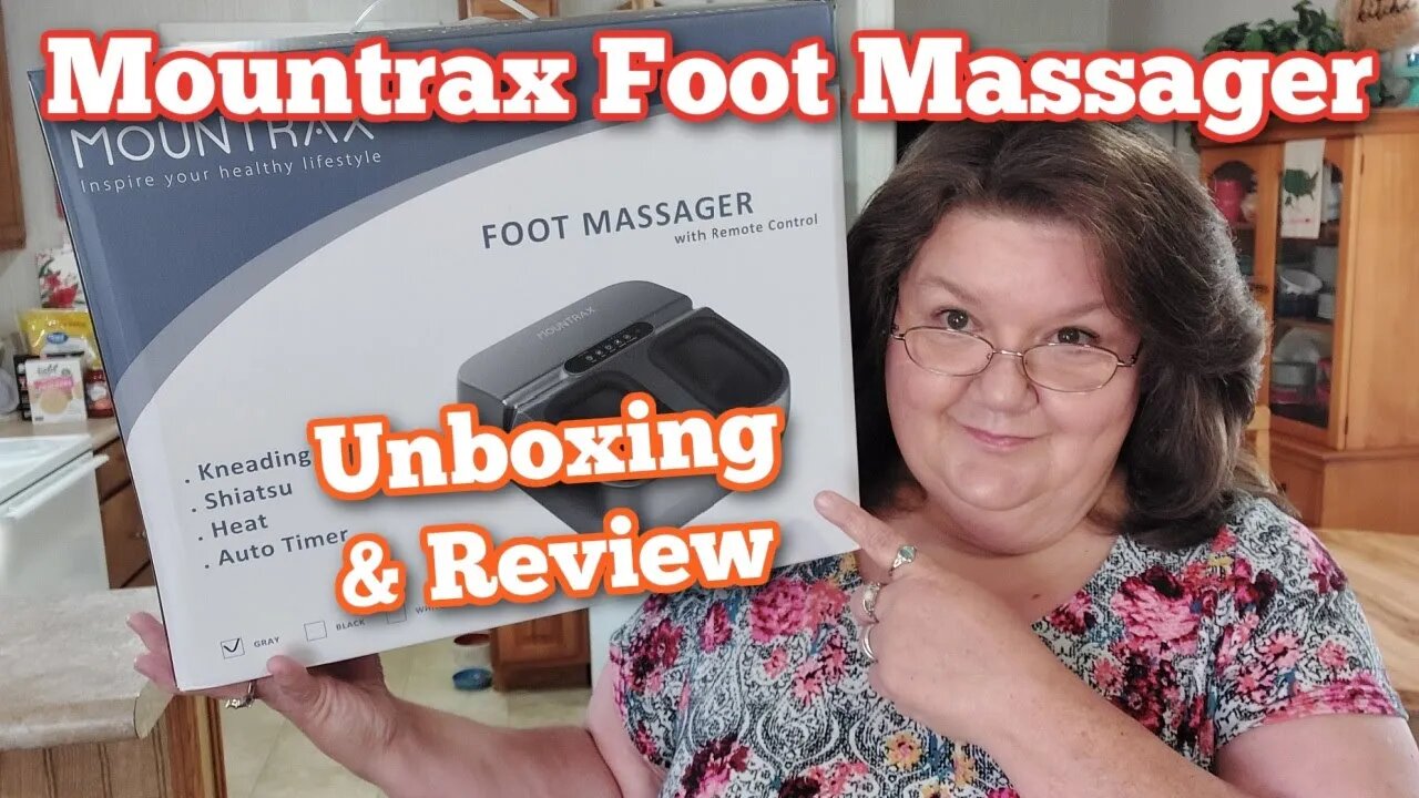 Mountrax Shiatsu Foot Massager Machine With Remote & Heat (Unboxing And Review)