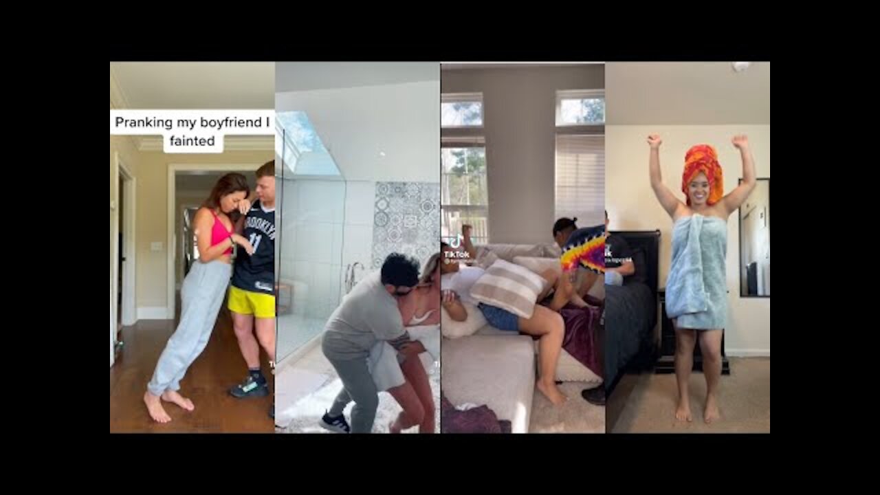 Ultimate Couple Pranks Goals Tik Tok Compilation 2021 TikTok Couple Pranks