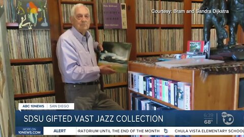 SDSU gifted vast jazz collection