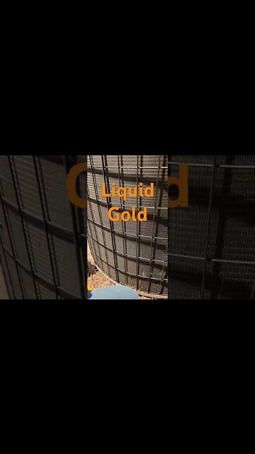 Liquid Gold #hvacguy #hvaclife #hvac #hvactrainingvideos #airconditioner #r22 #furnace #heatpump