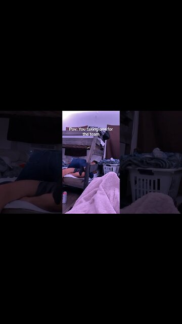 Took one for the team😔