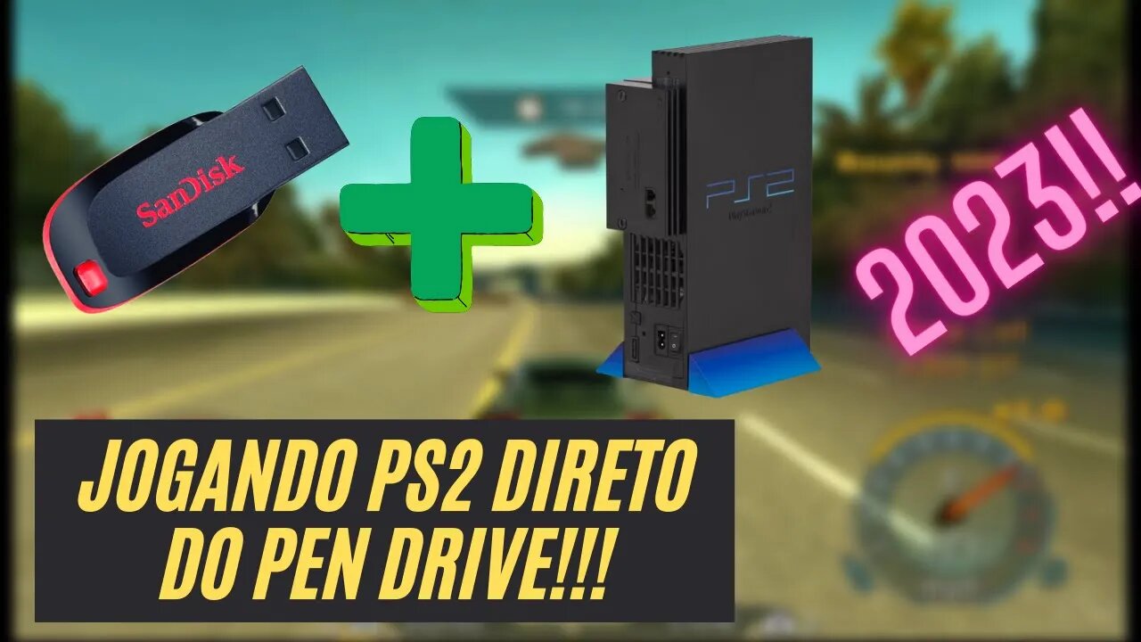 METODO SIMPLES - PLAYSTATION 2 direto do PEN DRIVE! Funtuna FMCB ! Atualizado 2023 - Jogos de PS1