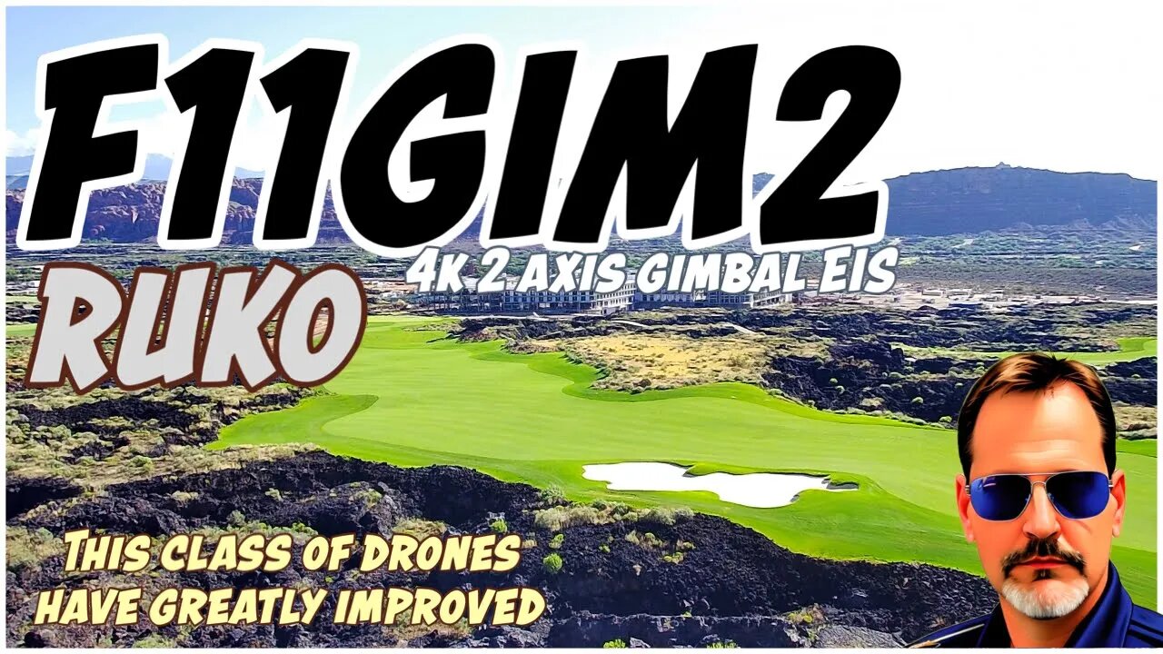 RUKO F11GIM2 - Better Controller and Distance - EIS 2 axis gimbal - Better Color Science