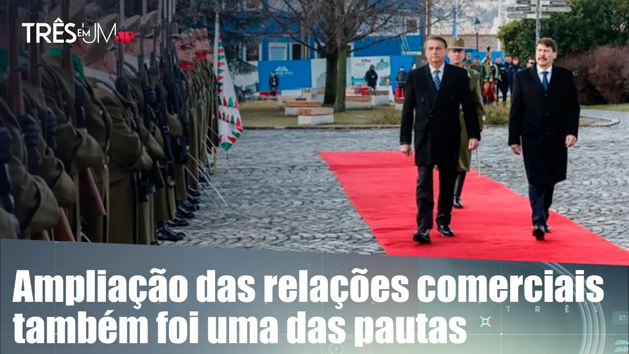 Bolsonaro fala sobre a Amazônia em discurso na Hungria