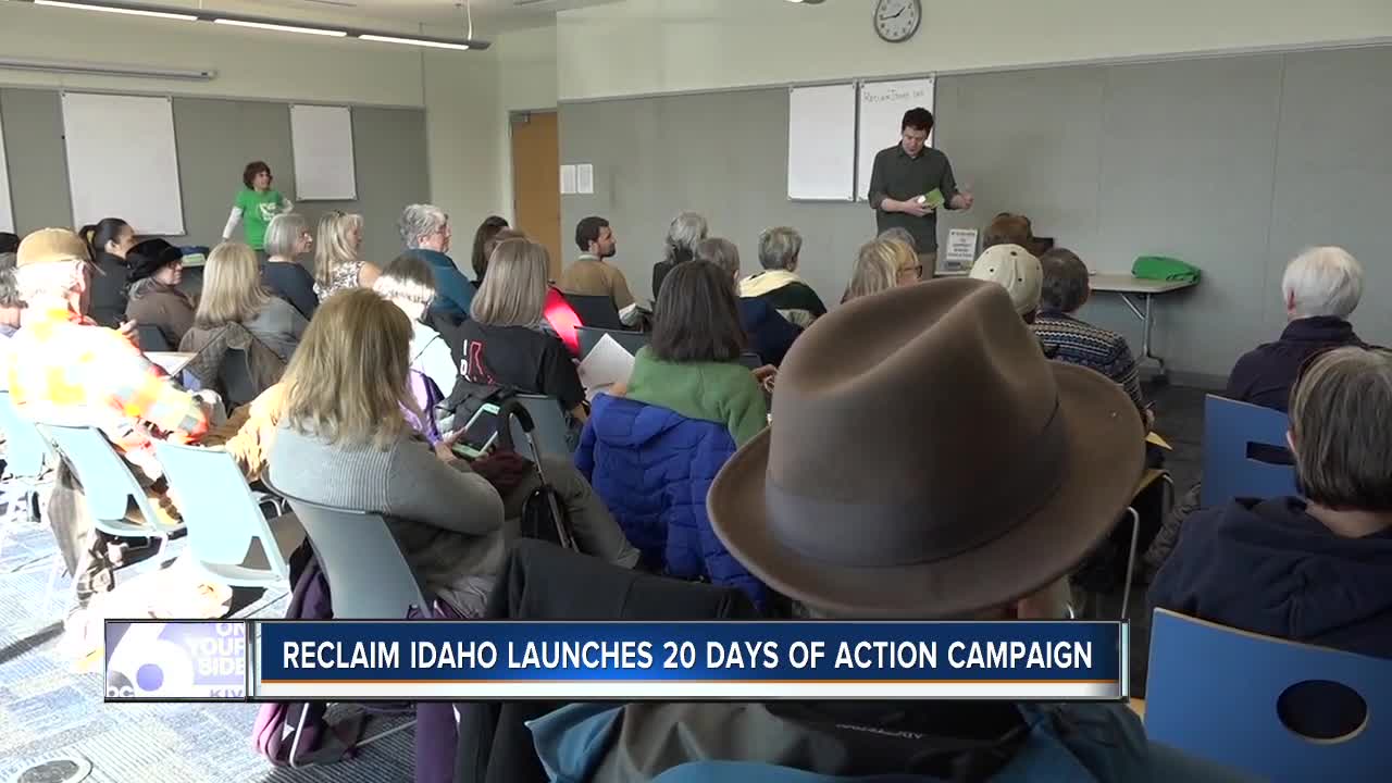 "Reclaim Idaho" Launches Statewide Tour for "Invest in Idaho" Initiative