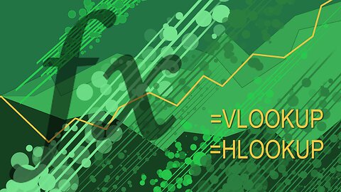 Excel Functions 101 - VLOOKUP & HLOOKUP