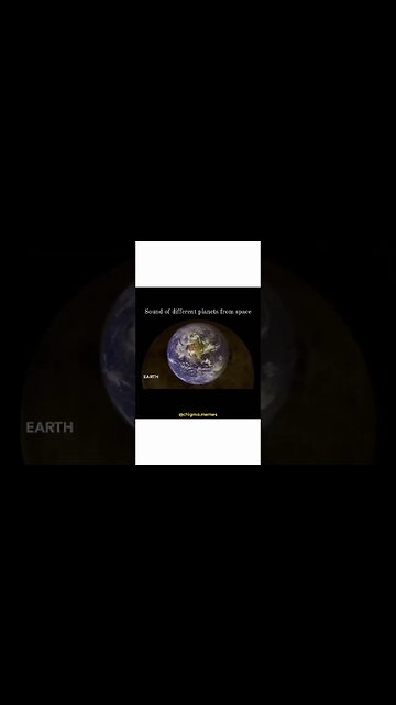 Different Sound Of Different Planets . #shorts