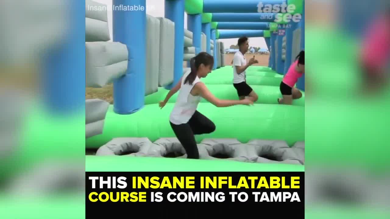 5K inflatable obstacle course coming to Tampa on March 30 | Taste and See Tampa Bay