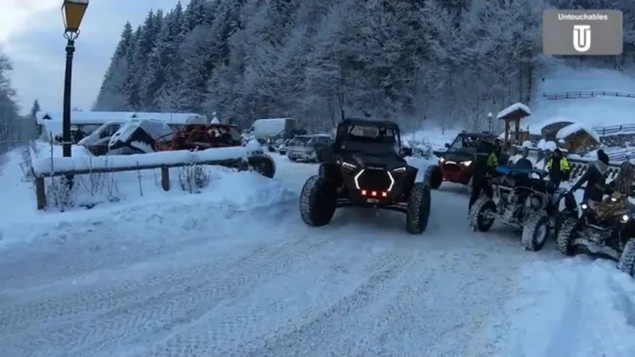 Frozen ! Rush 🥶🚀 Snow Ice Race ❄️❗️ATV SSV QUAD MOTO❗️ Băiuț, Maramureș Day 1