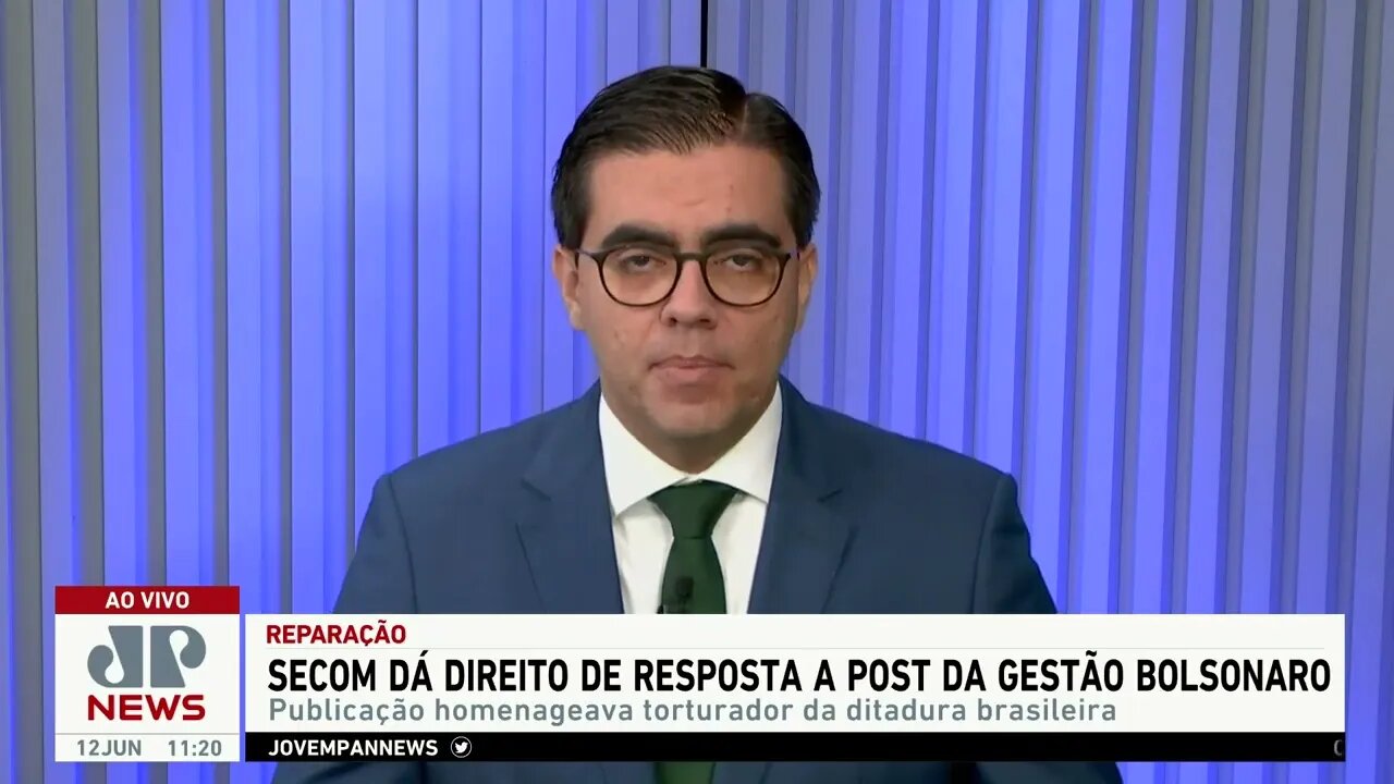 Secom dá direito de resposta a post da gestão Bolsonaro; Vilela analisa