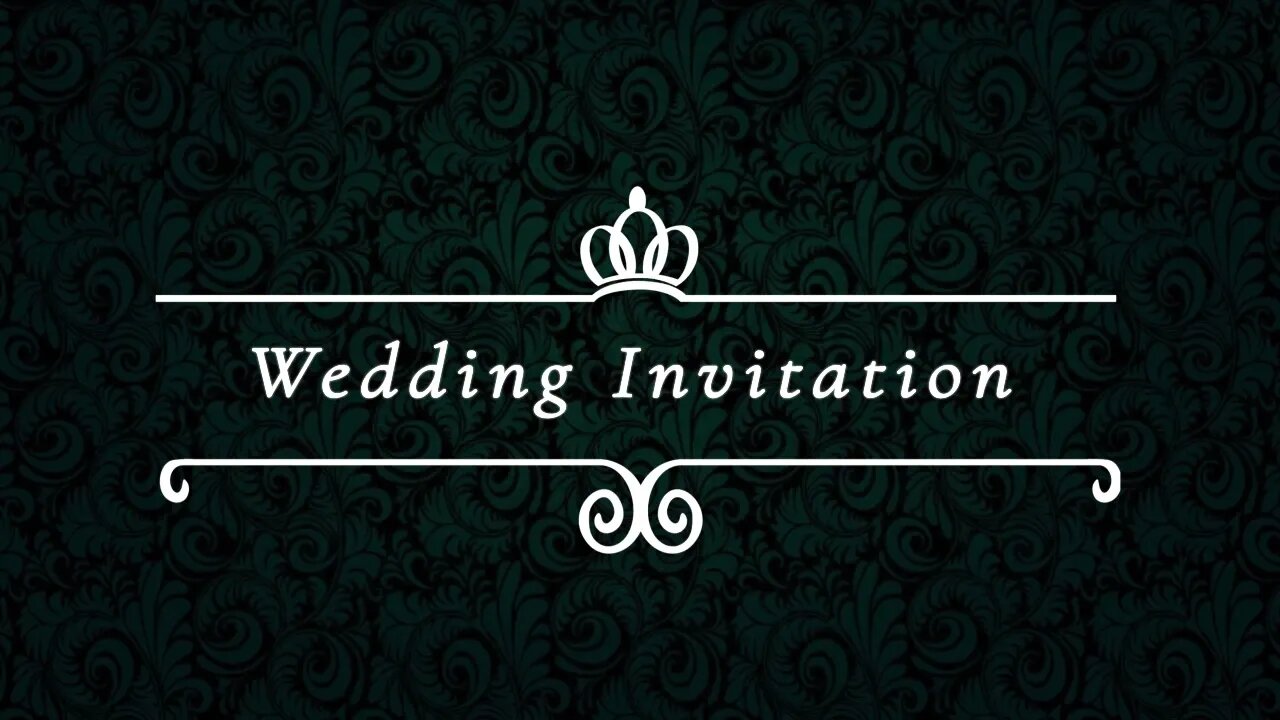 Best Traditional Wedding Invitation Video I Free Wedding invitation video