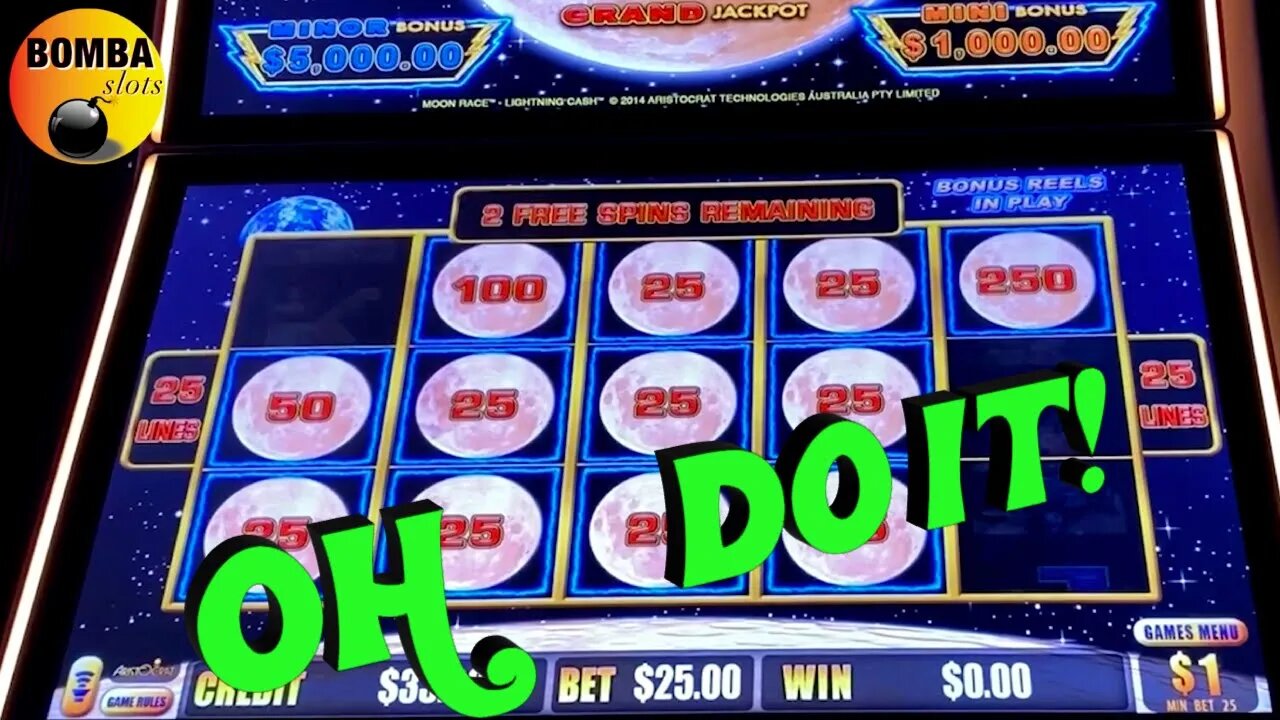 Up to $50 a SPIN!? MOONWALKING AIN'T CHEAP! 🌝🌙🌚 #casino #slotmachine