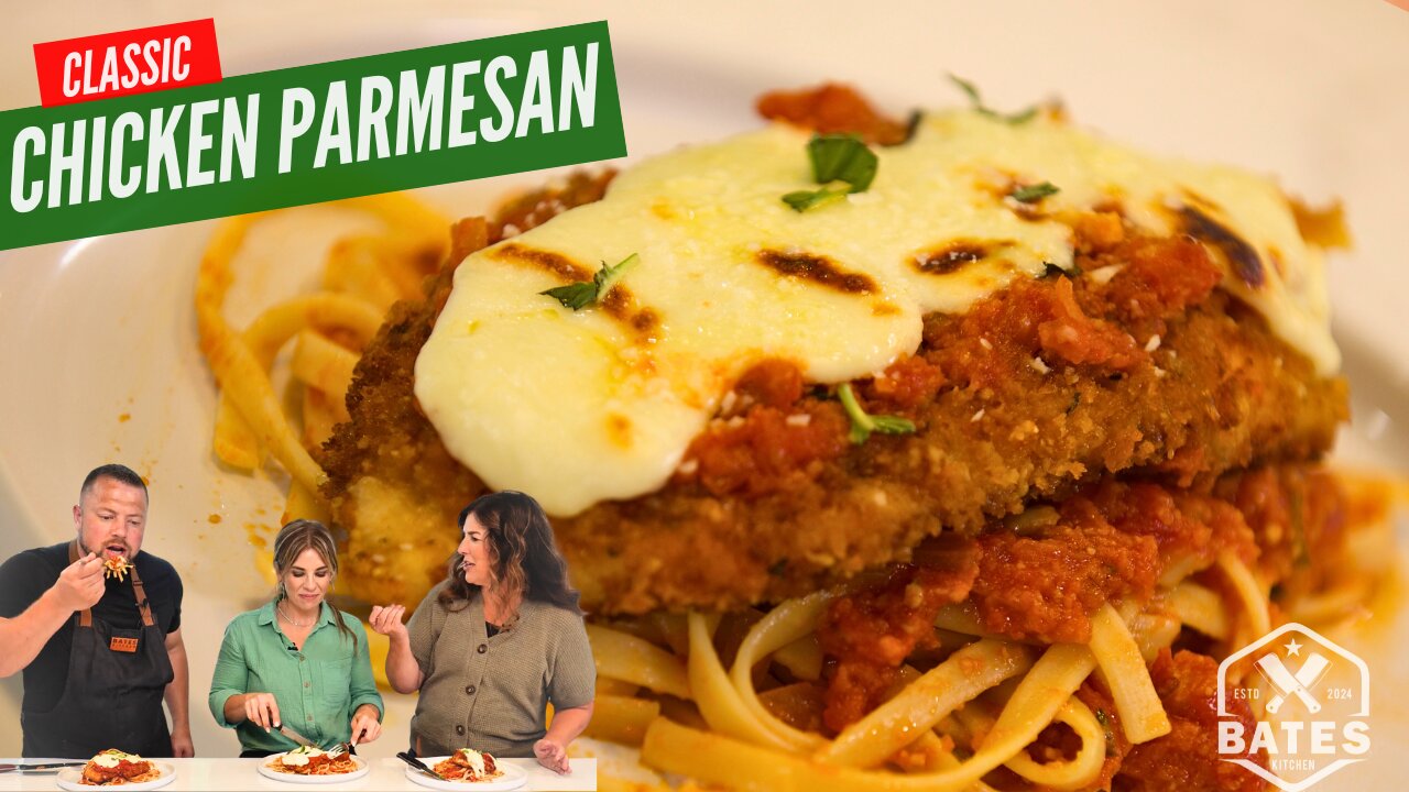 Easy, Crispy Chicken Parmesan