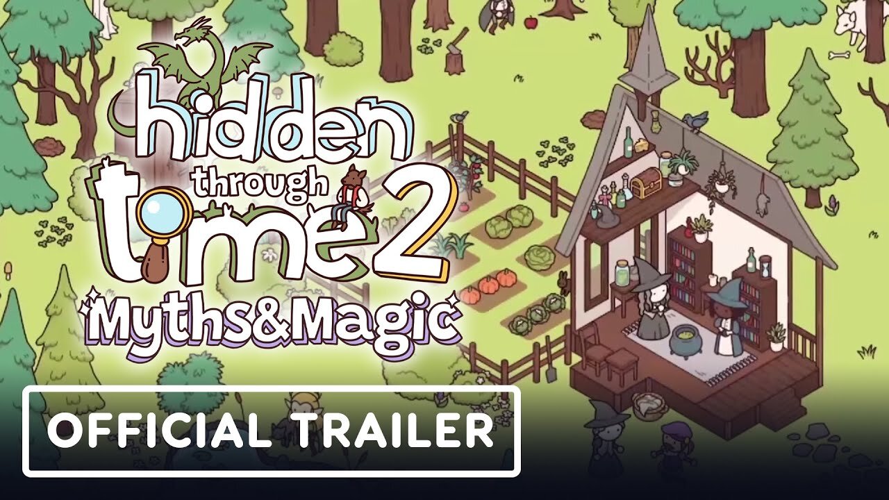 Hidden Through Time 2: Myths & Magic - Official Consoles Release Date Announcement Trailer