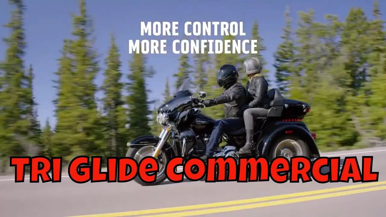 Rare!!!!!! Harley Davidson Tri Glide commercial- first for me. #shorts #harleydavidson #happy