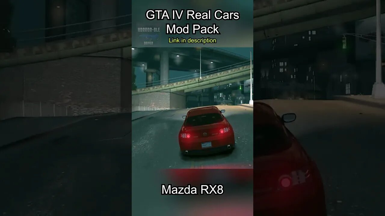 Mazda RX8 - GTA IV Real Car Mods #shorts