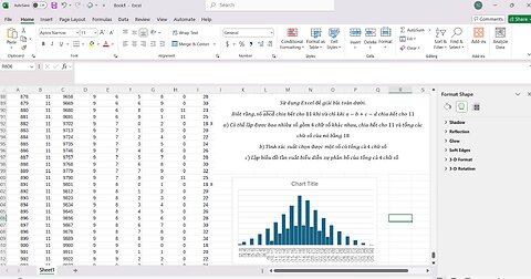 Excel: Biết rằng,số (abcd) ̅ chia hết cho 11 khi và chỉ khi a-b+c-d chia hết cho 11