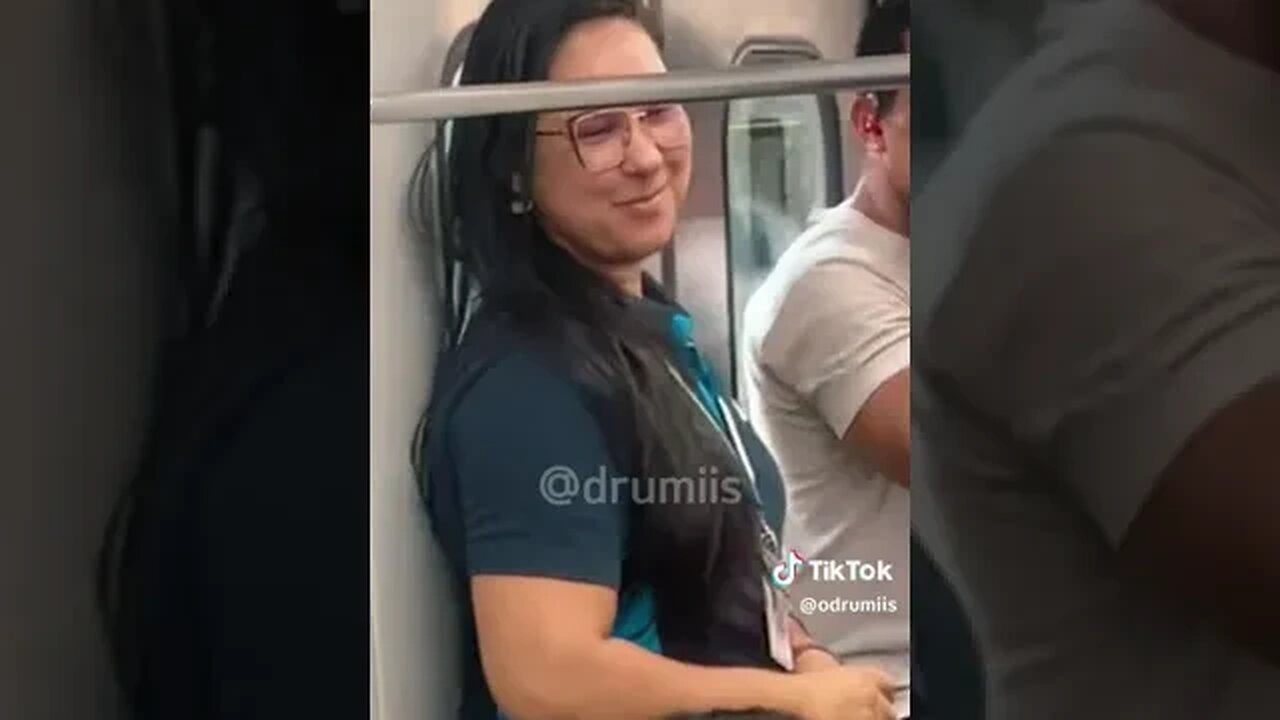 Making Fun to take seat in Bus.