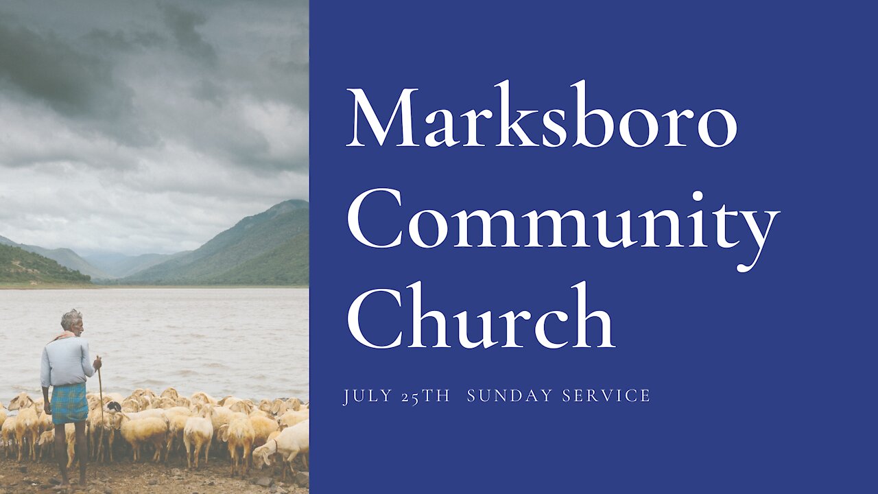 MCC July 25th Service