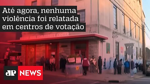 Cerca de 40% dos eleitores dos EUA se preocupam com intimidação nas urnas