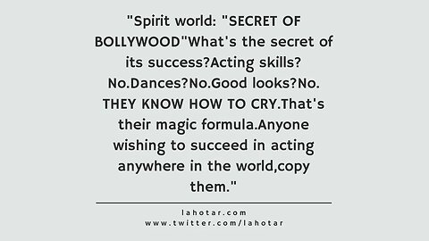 Lahotar Quote - 20 September 2023