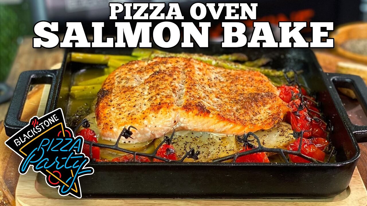 How to Bake Salmon in the Blackstone Pizza Oven