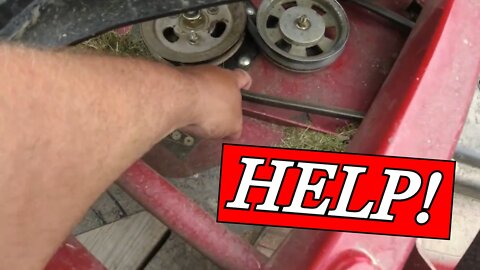 I NEED Your HELP | Loss of TENSION on the Toro Multiforce DECK BELT
