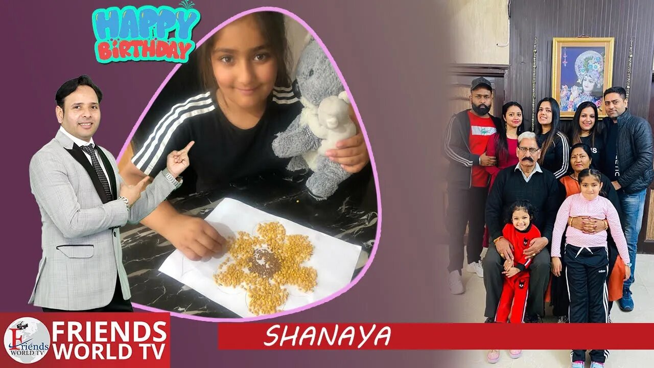 Happy Birthday, Shanaya Beta