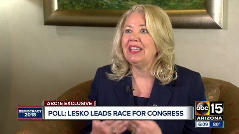 Debbie Lesko leads race for Arizona congressional seat according to new poll