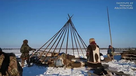 14 Warmest tent on earth pitching in the siberian arctic winter