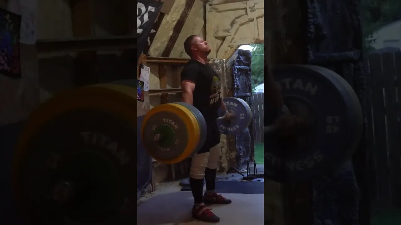 200 kg / 440 lb - Snatch Grip Deadlift - Weightlifting Training