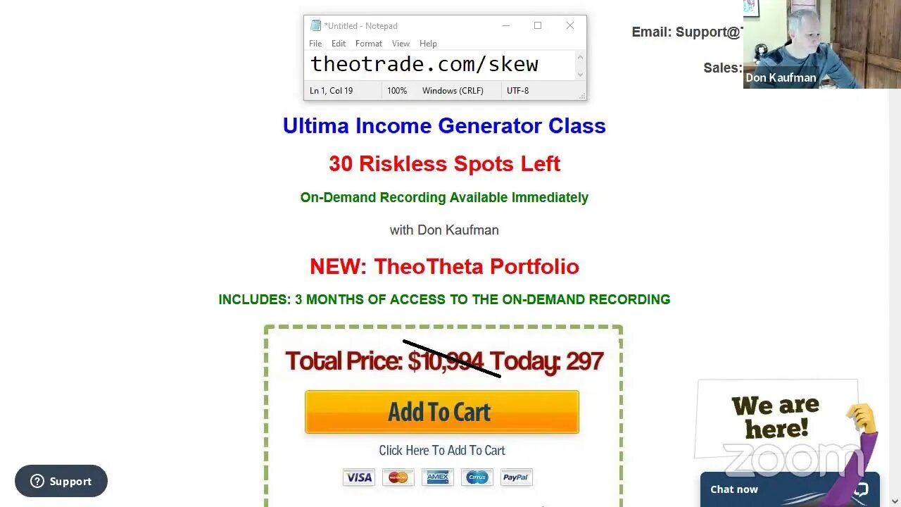 Ultima Trades: 2021's Most High Probability Income Generator