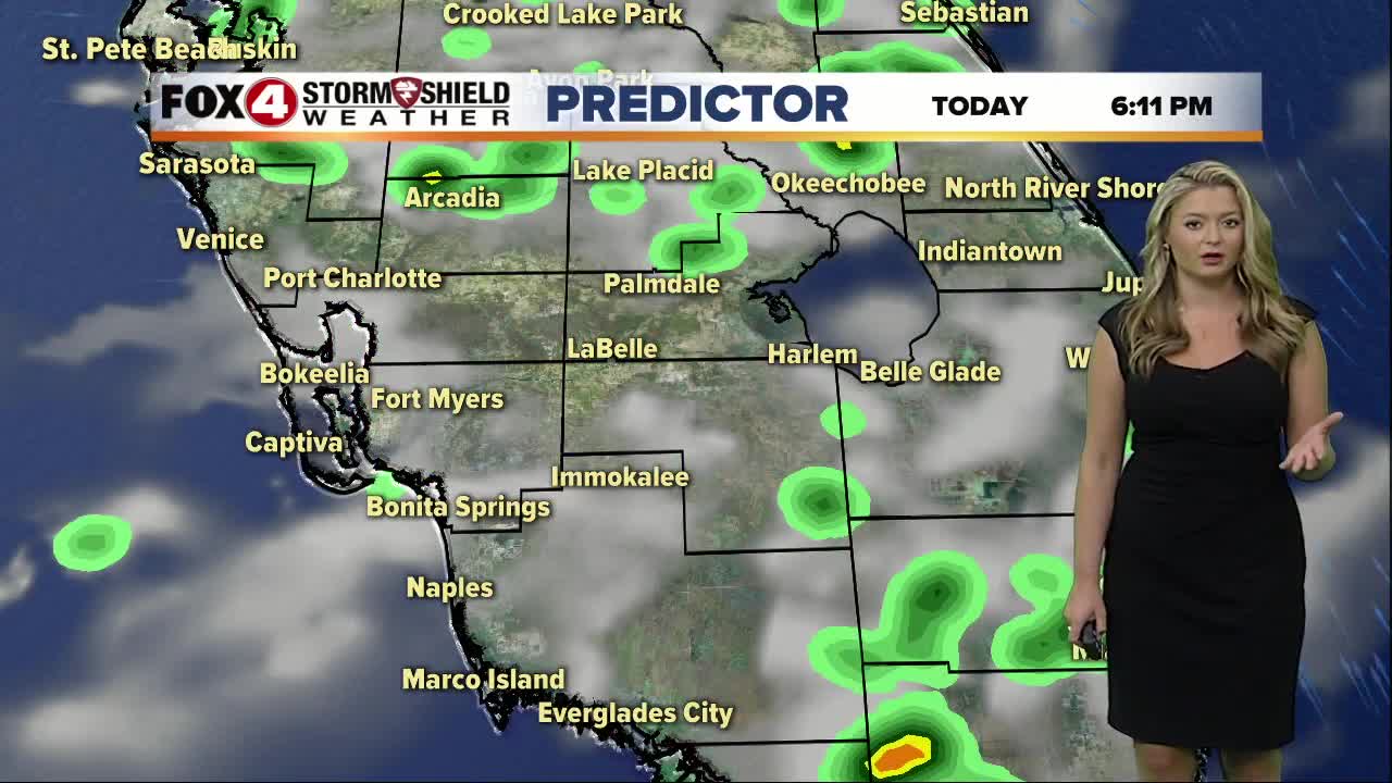 FORECAST: Heat Index Near 100, Few Storms Friday