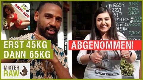 Erst 45kg dann 65kg abgenommen mit Mister Raw Bikini Kur!