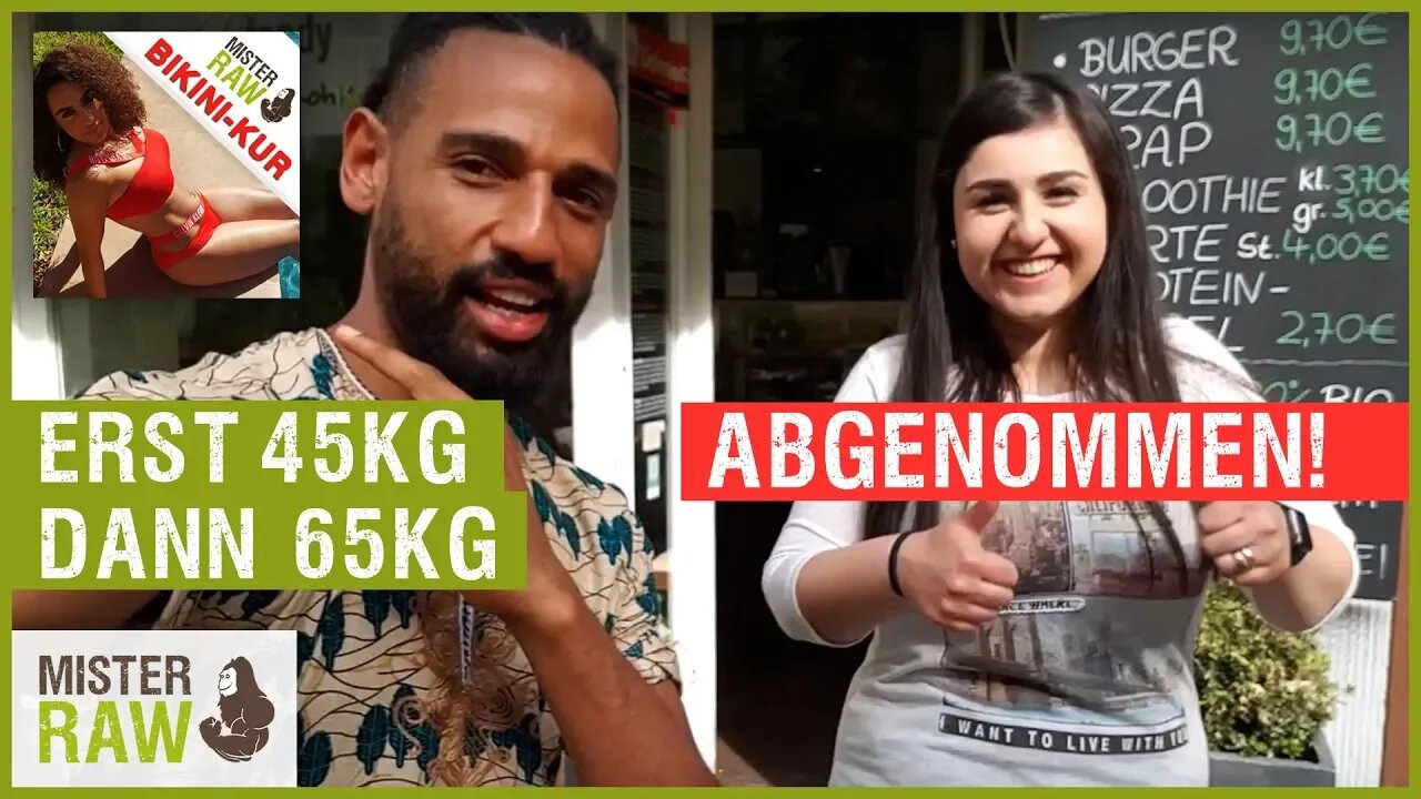 Erst 45kg dann 65kg abgenommen mit Mister Raw Bikini Kur!