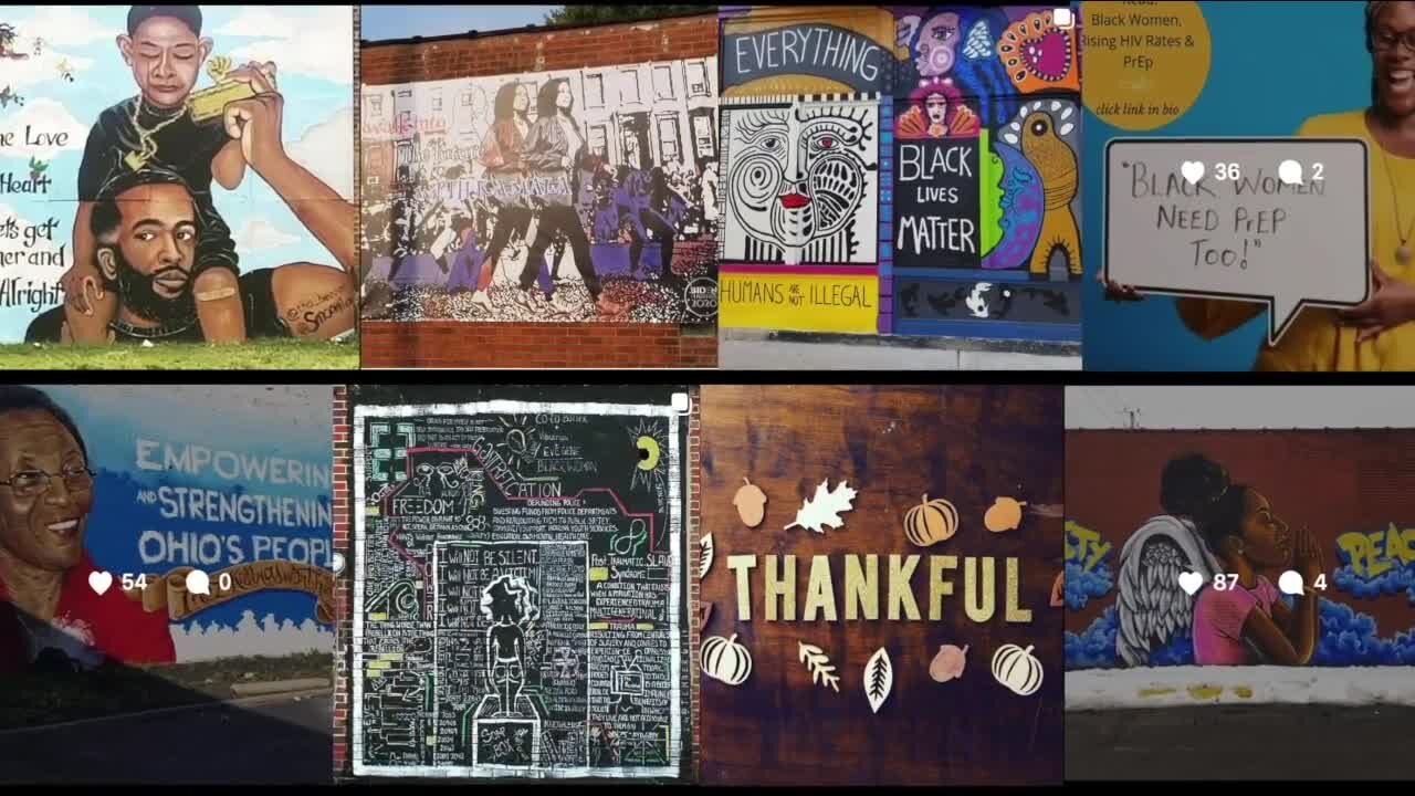 Clevelanders using social media to highlight hidden murals, empower change in community