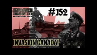 Hearts of Iron 3: Black ICE 8.6 - 152 (Germany) Invasion of Canada!