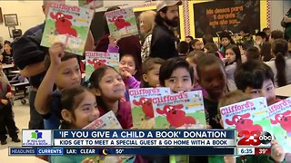 23ABC celebrating National Reading Day by donating several hundred books to local children