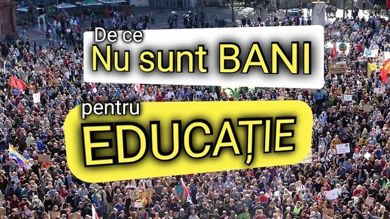 De ce nu sunt bani pentru Educație...