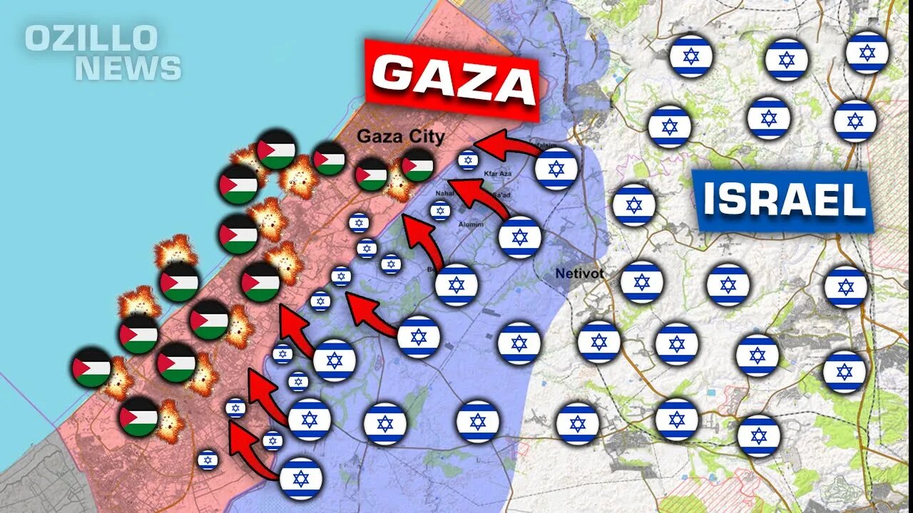 Israel Launches the Great Destruction Against Gaza: Israel's Historic Revenge!