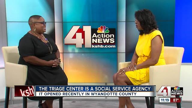 The Triage Center opened recently in Wyandotte County