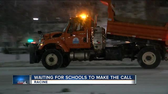 Racine Unified Schools closed for a snow day