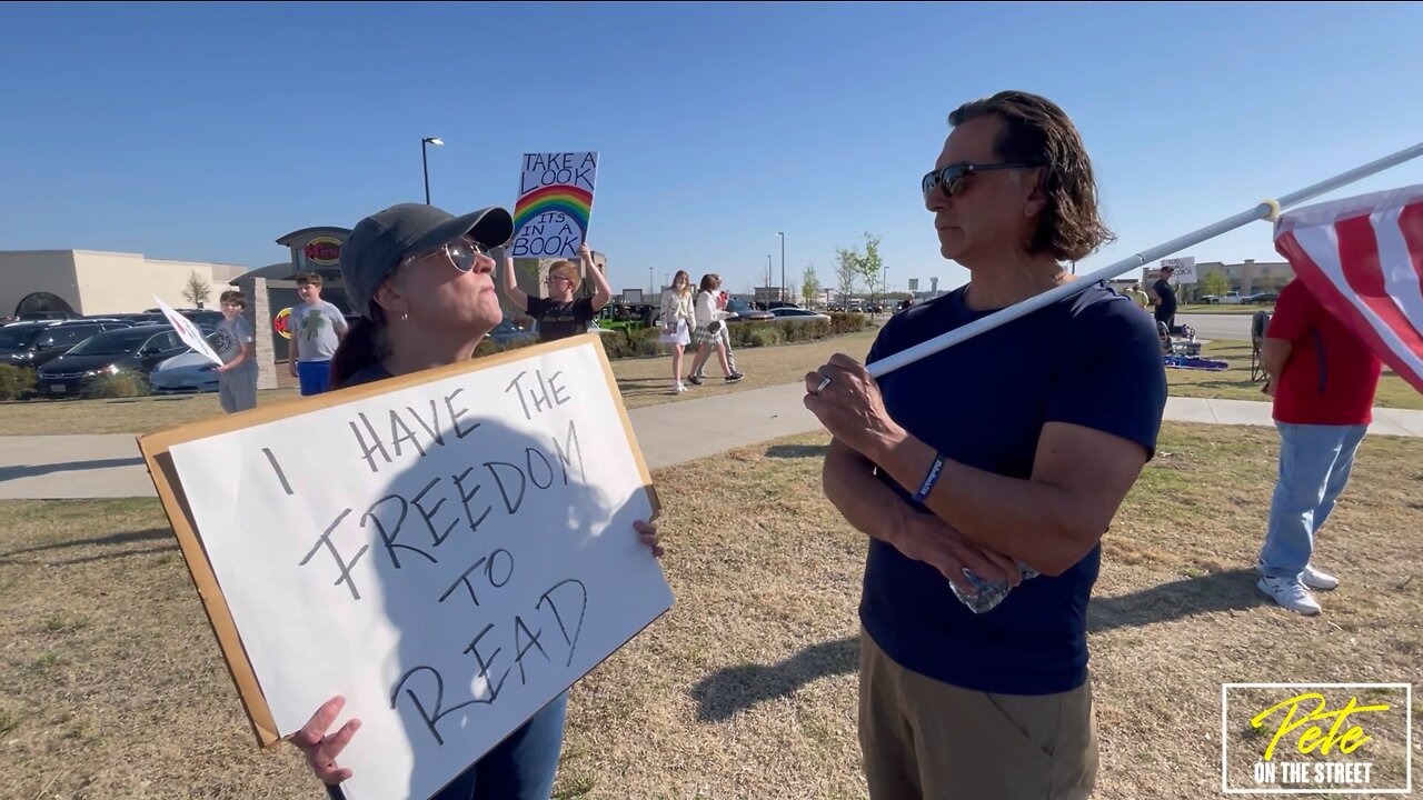 Rally against obscene books in Texas ISD! Part 6