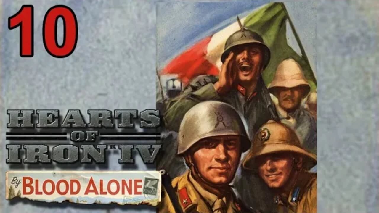 Italy Hearts of Iron IV: By Blood Alone - 10 Desert Advances