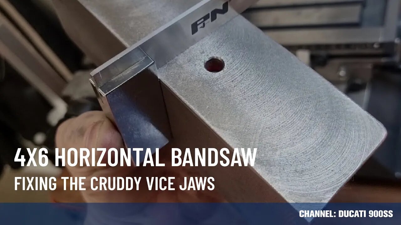 4x6 Bandsaw - Fix the Cruddy Vice Jaws