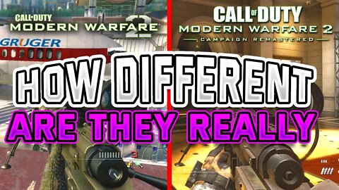 Modern Warfare 2 (2022) VS. Modern Warfare 2 (2009)