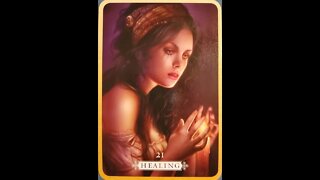 #21 Heal Yourself Reading Cards ~ Healing